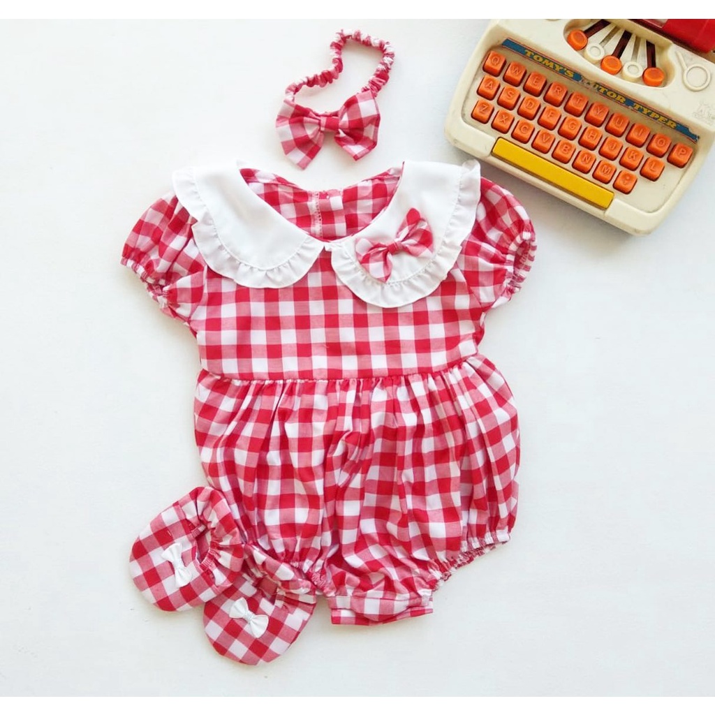 ALEXA / MICHA / CLARA / SAKURA / TALITHA / VALENTINA EMMA CHERRY BLOSSOM Bandana Sepatu Setelan Rok Bunga Pergi Lucu Fashion Anak Bayi Perempuan Cewe Lucu Terlaris-Micha Pink