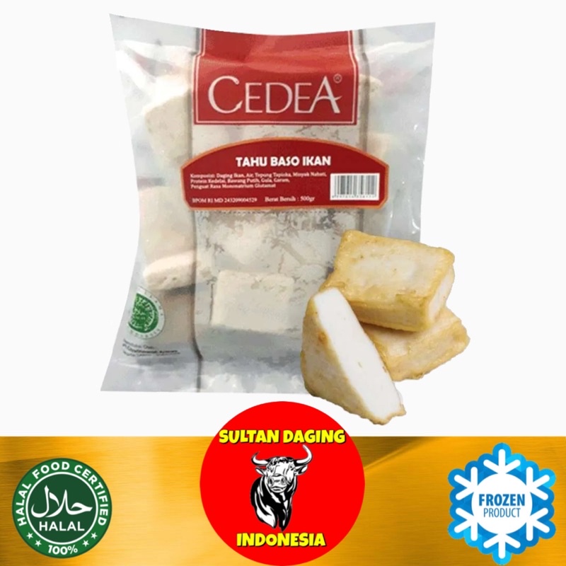 

CEDEA TAHU BAKSO IKAN 500 GRAMS ISI 20