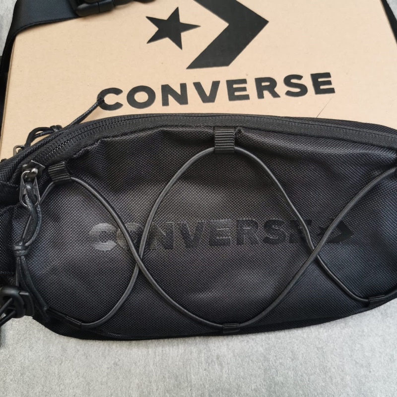 Converse Waist Bag Swap Out Black &amp; Como Free Box &amp; Paperbag