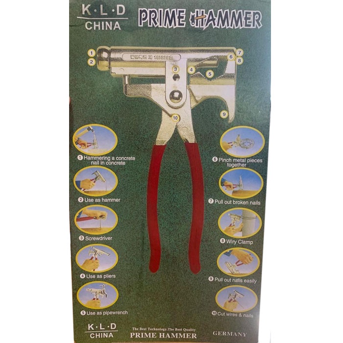 Palu Serbaguna 10 in 1 Prime Hammer