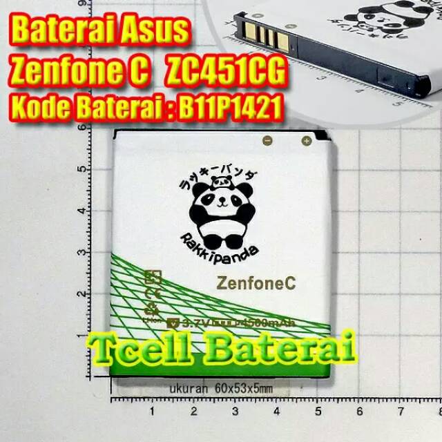 Baterai batere batre ASUS ZENFONE C Z007