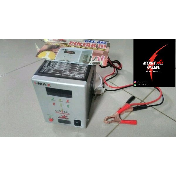 CHARGER IMAX I MAX I-MAX BRT 2A 20ah 4A 40Ah Cas Aki Accu