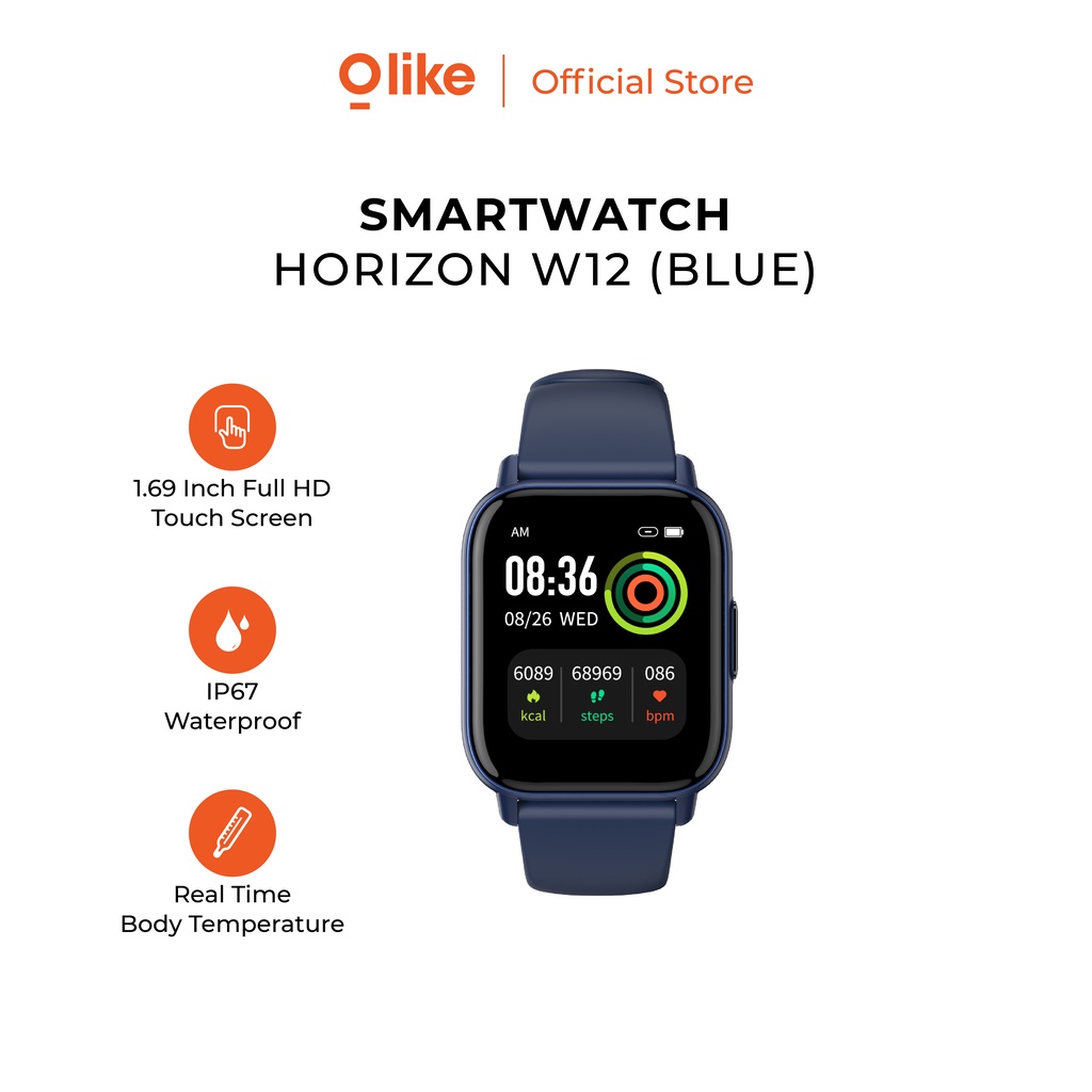 Olike Smartwatch Horizon W12 PRO Smart Watch Resmi