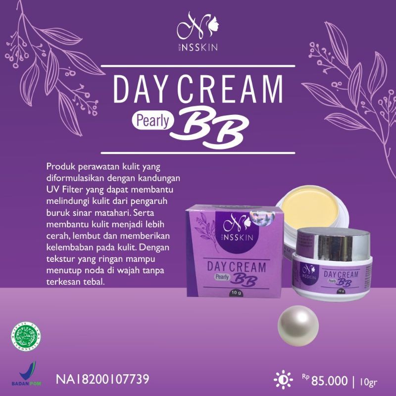 ns skin day cream pearly bb