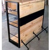 meja bar meja barista cafe coffeeshop kombinasi besi hollow