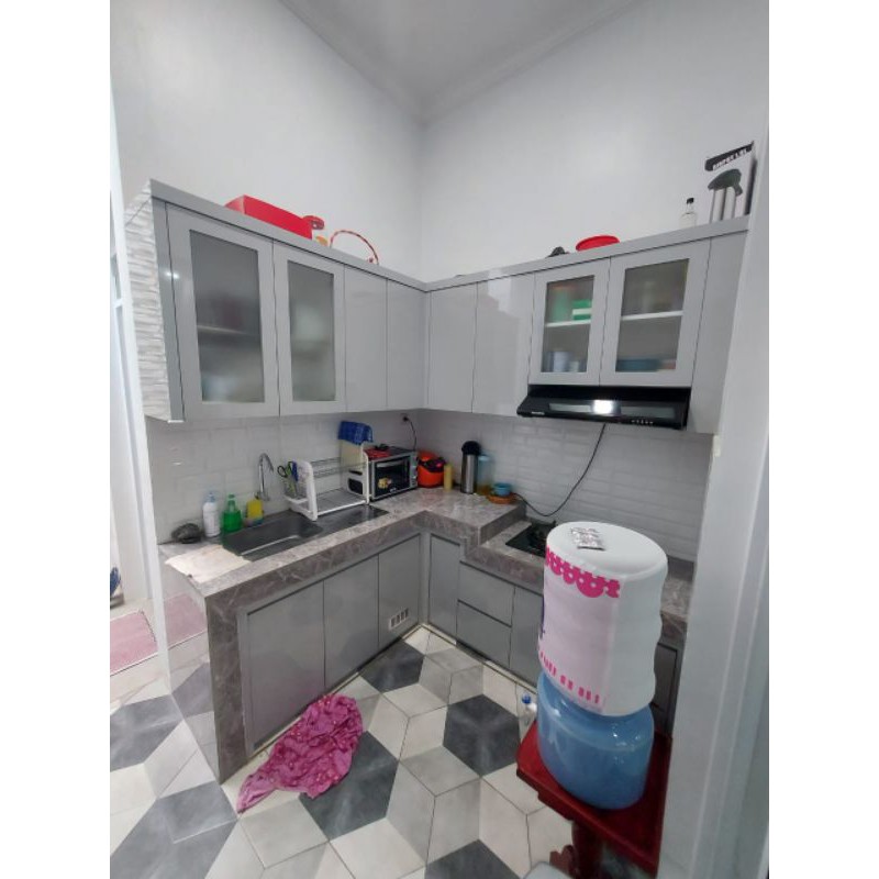 KITCHEN SET HPL KAYU/KITCHEN SET CUSTOM/KITCHEN SET MINIMALIS