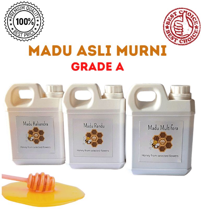 

Madu Asli 100% multiflora, madu Murni Asli