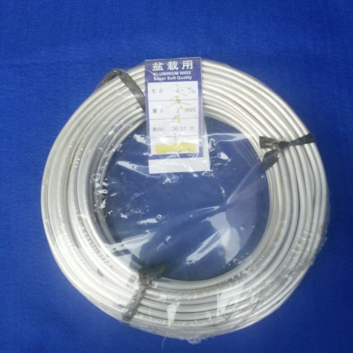 Order Langsung Kawat Alumunium 4mm Untuk Tanaman Bonsai Harga Permeter Berkualitas