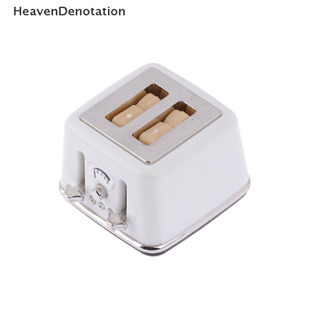 [HeavenDenotation] 1/12 Scale dollhouse bread machine with toast miniature cute decorations toaster