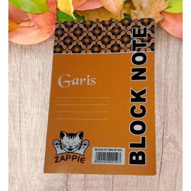 

Buku Block Nota Garis