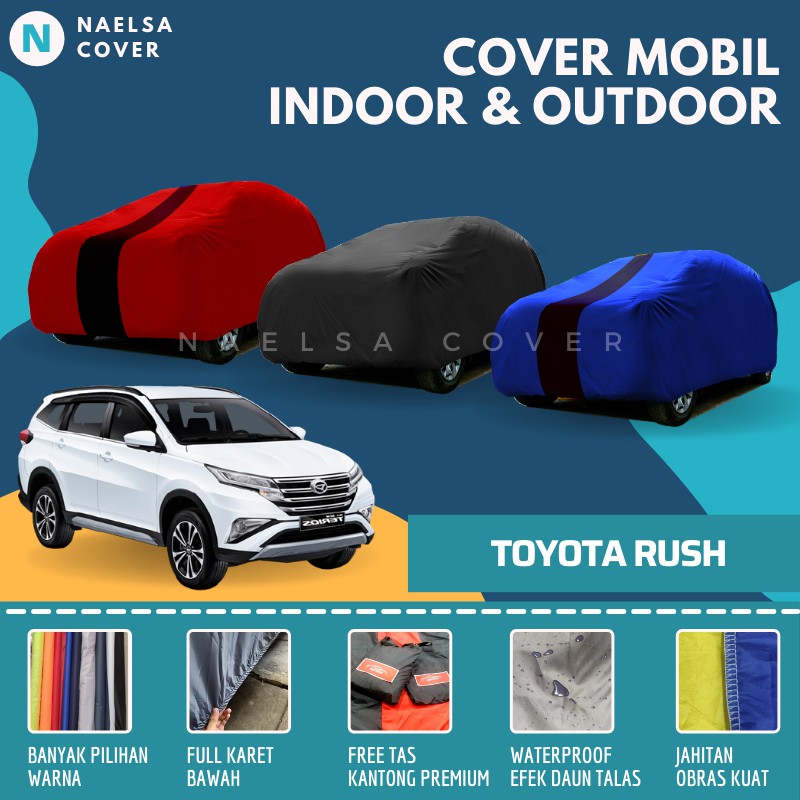 Sarung Mobil Rush Cover Penutup Mantel Mobil Rush