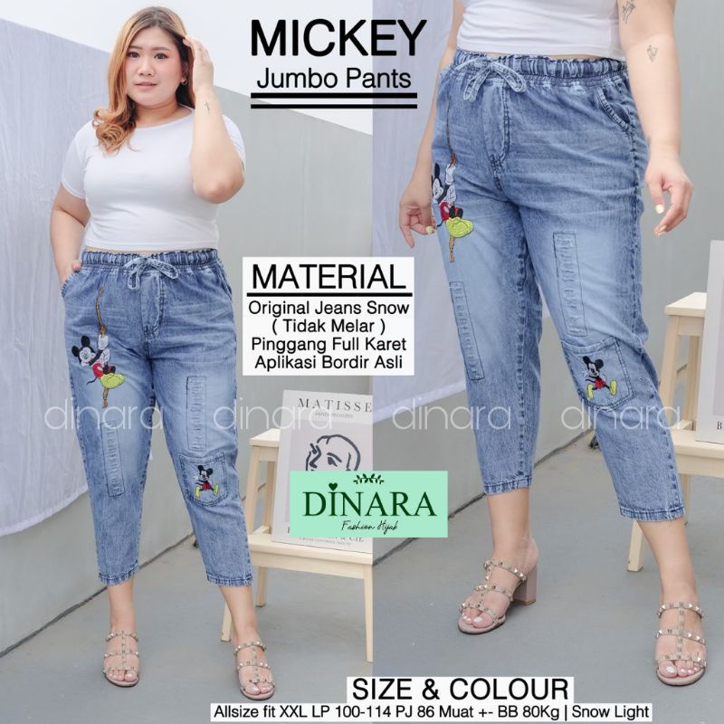 mickey jumbo pants by dinara