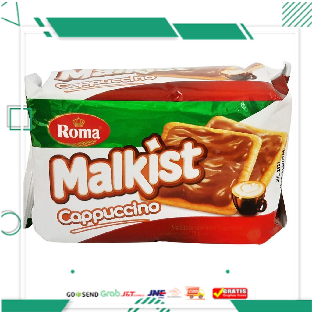 

Roma Malkist Cappuccino 115g