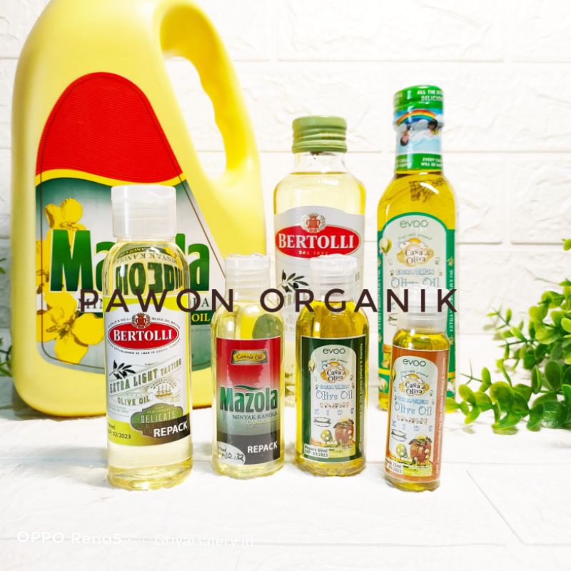 TRIAL PACK EVOO Casa di Oliva Oil KIDS CDO, Mazola, EVOO, ELOO 60ml 25ml / Minyak Zaitun / MPASI