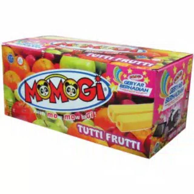 

MOMOGI RASA TUTTI FRUTTI 6 GR ISI 20 PCS