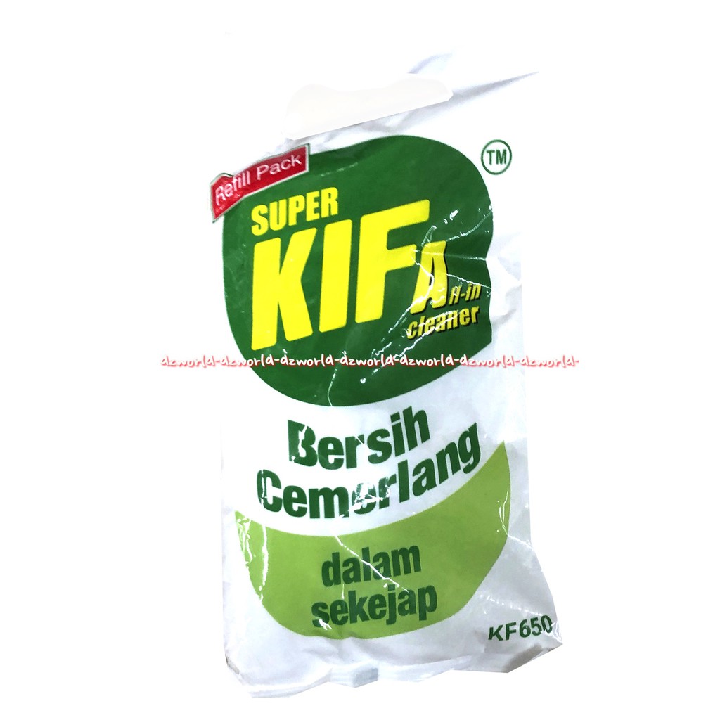 Super Kifa Cleanser 550gr Bubuk Canister Untuk Pembersih Serbaguna Bisa Untuk Piring Dan Peralatan Dapur &amp; Kamar Mandi Bersih Sekejap Refill Isi Ulang Kiffa Powder Kiva