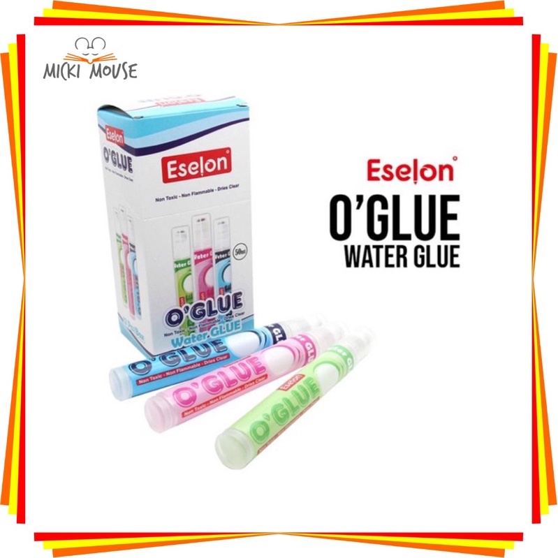

Lem Kertas / Lem Cair / Water Glue O'Glue Eselon