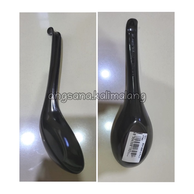 Hoover Melamine Melamin Porridge Spoon Sendok Bubur / Ramen Spoon / Duck Spoon / Sendok Bebek Gagang