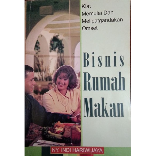 

Buku referensi bagaimana memulai BISNIS RUMAH MAKAN (buku second hand/bekas pakai 127 halaman)