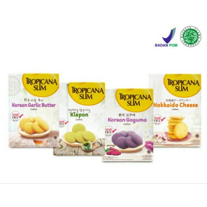 

tropicana slim hokkaido cheese cookies 100gr