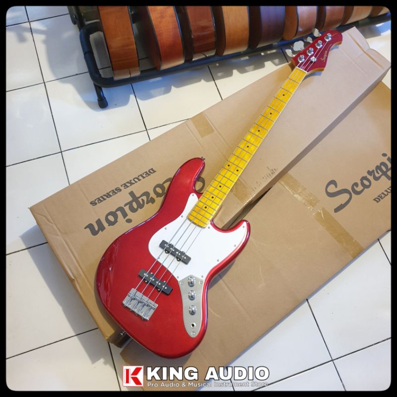 Gitar Bass Scorpion SJ200 Deluxe Series Jazz Bass Model SJ-200
