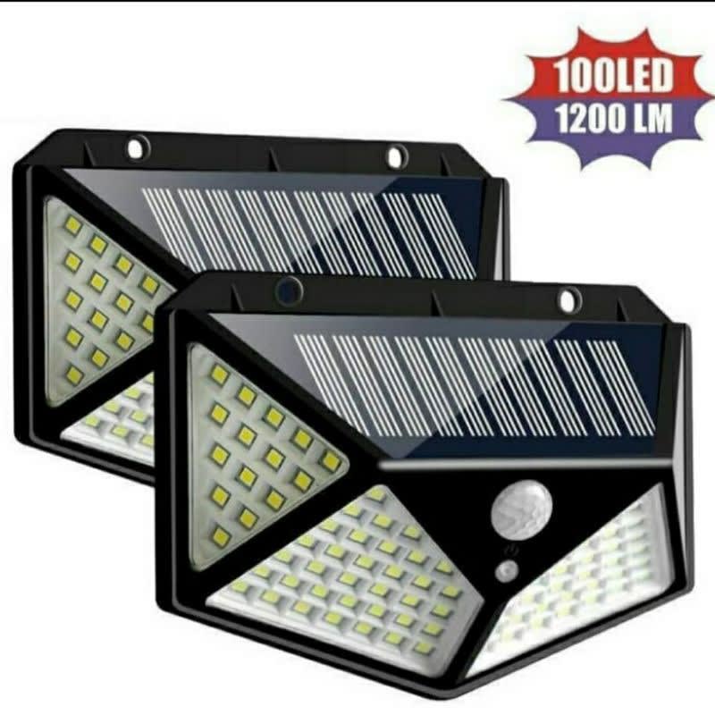 Lampu Solar 100 Led - Lampu Taman Tenaga Surya