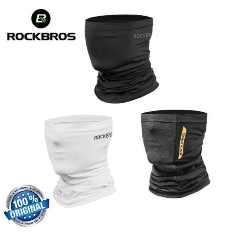 Masker Sepeda Rockbros WB 001B masker motor anti UV BUFF BANDANA