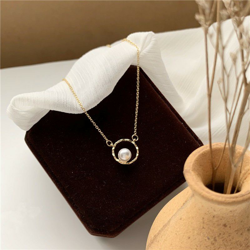 WB268 Kalung Round Pearl