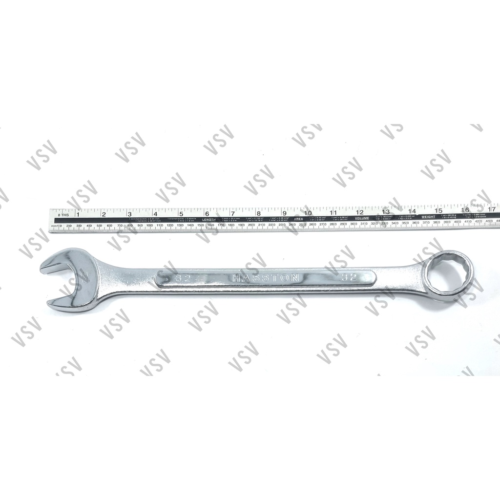 HASSTON Kunci Ring Pas 32mm Combination Wrench 32mm Ringpas 32mm Spanner