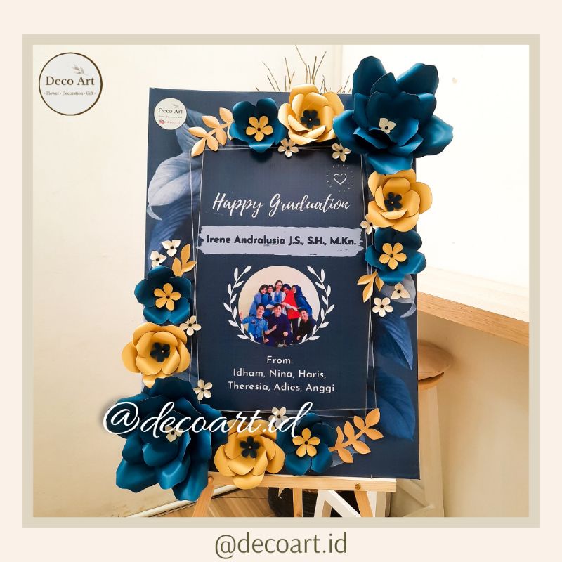 Papan Bunga Wisuda / Karangan Bunga Graduation Jakarta Tangerang