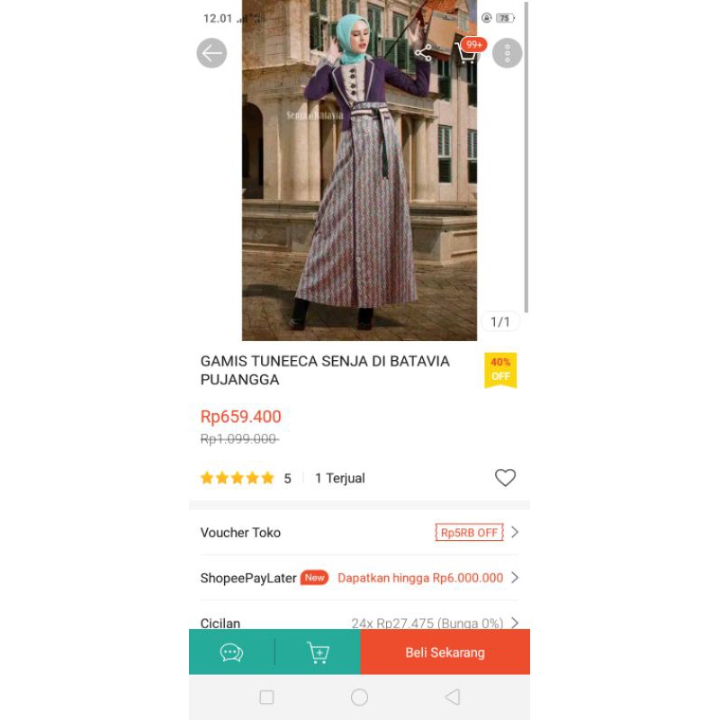 tuneeca preloved ukuran xs