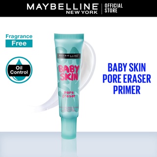 Image of Maybelline Baby Skin Pore Eraser Primer Make Up - 22 ml (Primer Ringan Untuk Mengecilkan Pori)
