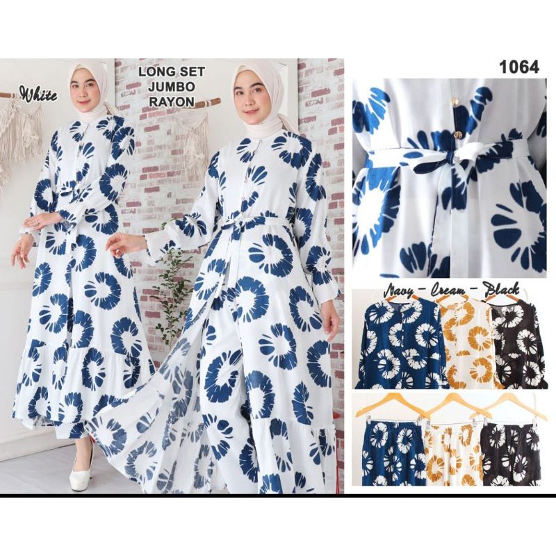 Long set rayon jumbo