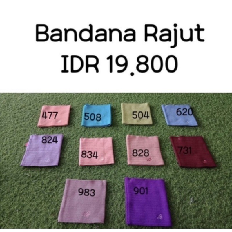 Bandana Rajut Ori Rabbani