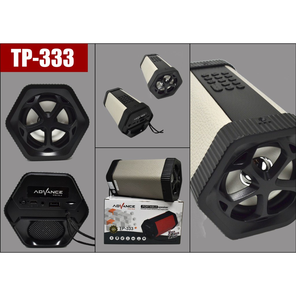 Speaker Bluetooth Advance TP333 BT/Speaker Portable / Speaker Kecil  (support Murottal)