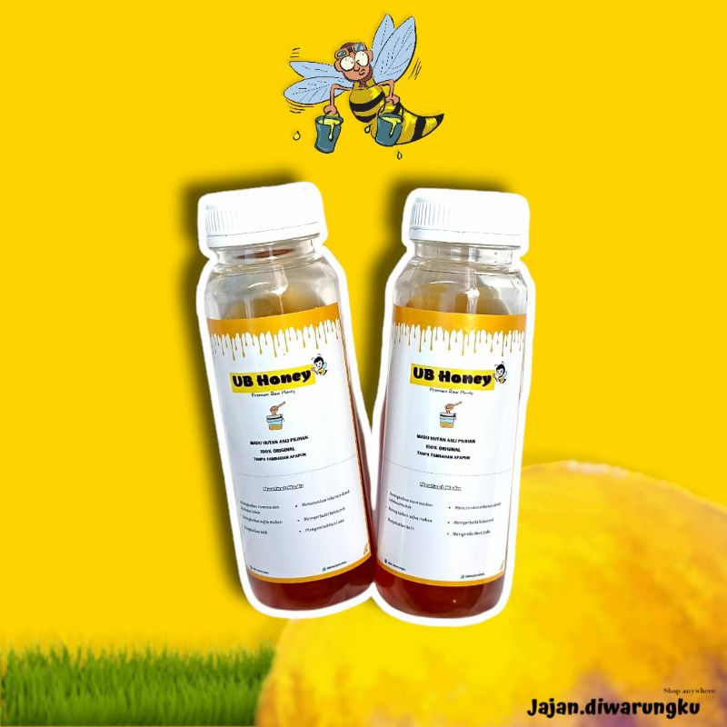 

UB Honey Madu Hutan Liar Asli Sumatera 250gr