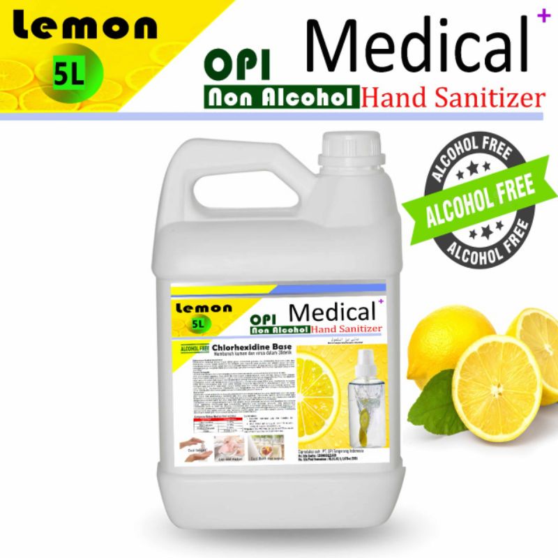 Hand Sanitizer non alkohol Medical kesehatan all varian KEMENKES sudah ada izin edar resmi by Oke sabun suplayer