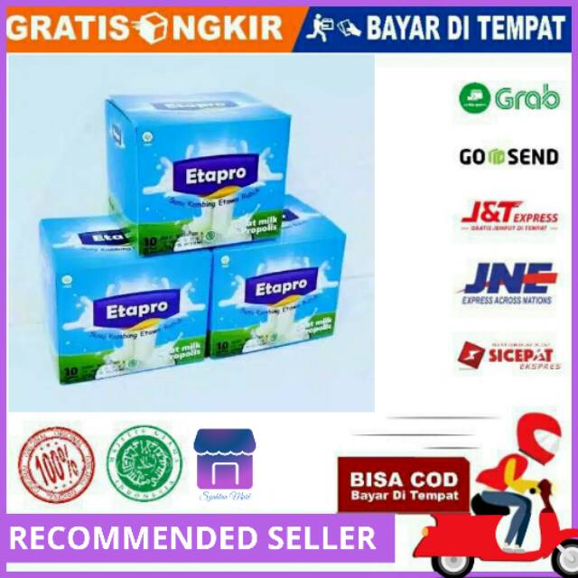 

Susu Kambing Etawa Bubuk plus propolis ETAPRO Asli Original POM / BPOM