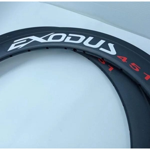 Velg Rims Exodus 451 Sepeda Rims 20 x 1 38  alloy