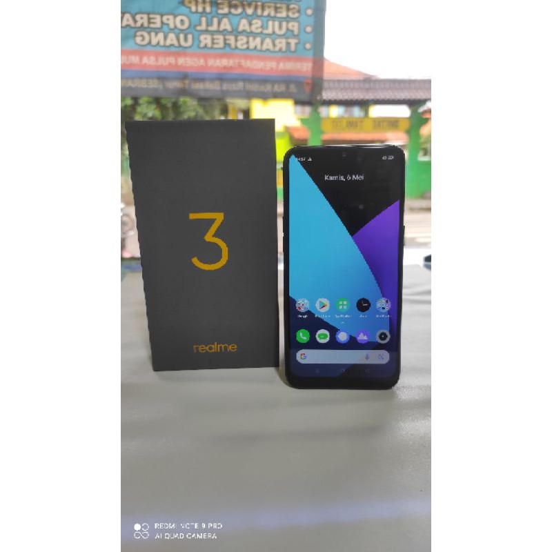 Realme 3 Ram 3/64 bekas