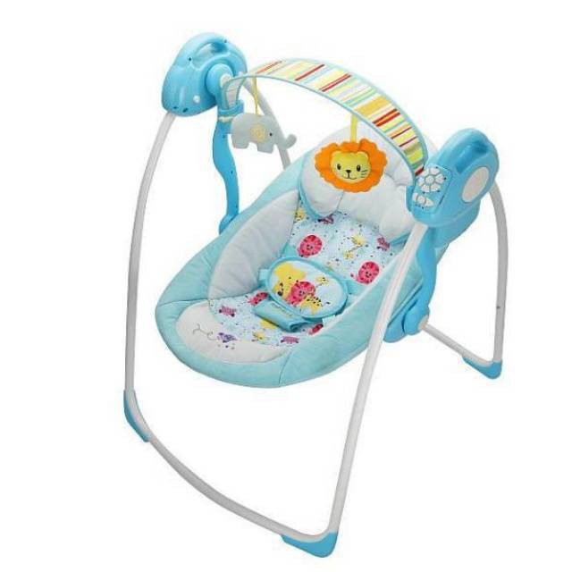 Makassar - Ayunan BabyElle Baby Bouncer Swing Automatic Babyelle Angel with MP3 Function SD Card