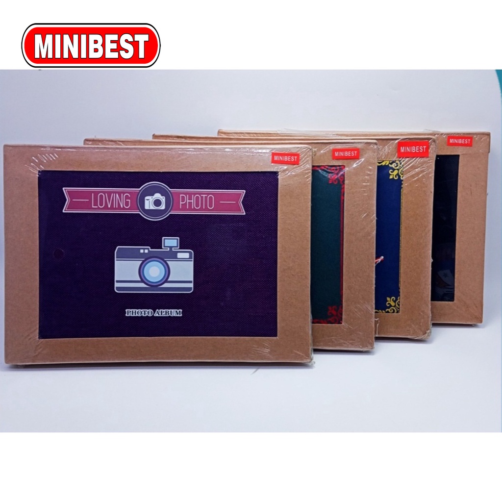 [ MB ] Album Scrapbook 30 Lembar Fujifilm Instax Mini/Wide/2R Photo