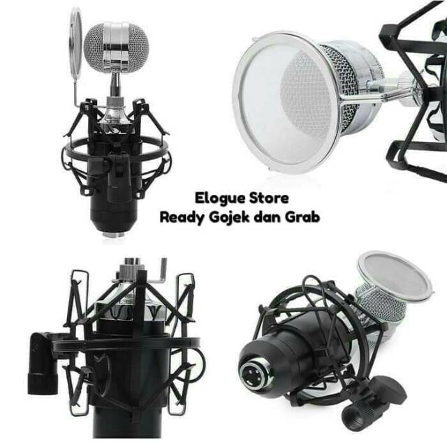 Microphone Recorder Karaoke Smule BM8000 BM 8000 Mic Condenser Youtube