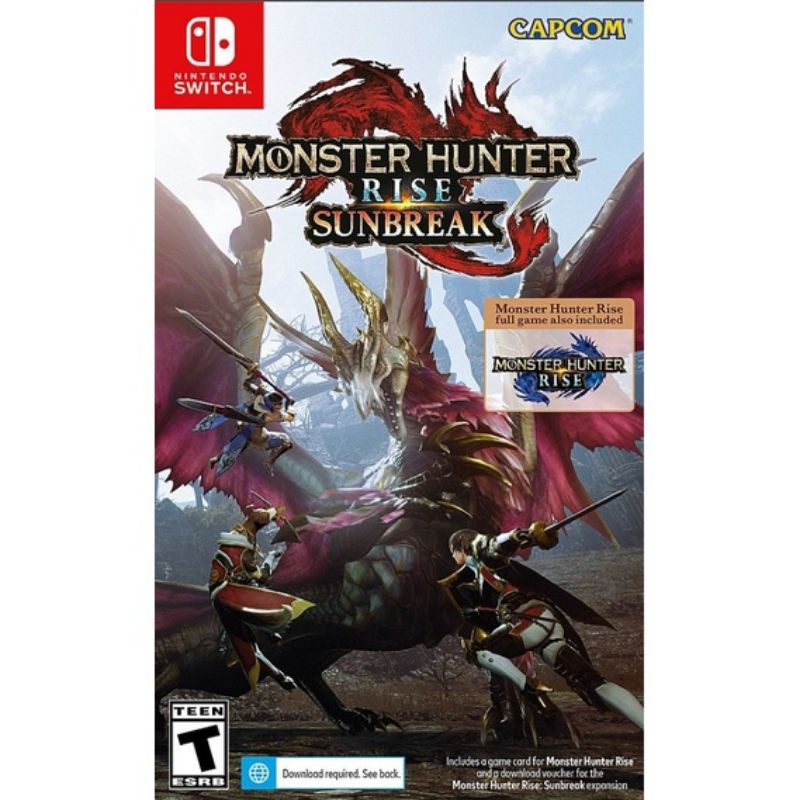 Monster Hunter Rise Full Game + Subreak Dlc (Digital Download)