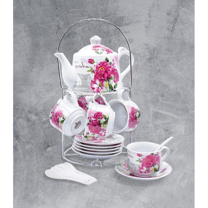 TEA SET FIORENZA CANGKIR GANTUNG FIORENZA