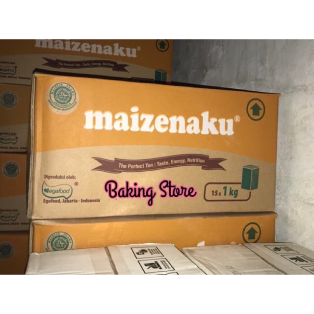 Tepung Maizena merk Maizenaku 18x1kg - GOSEND ONLY!!