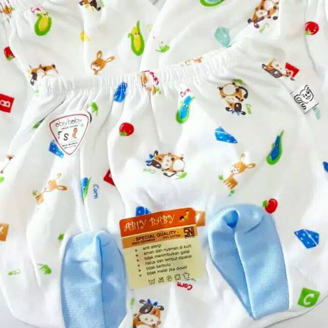 Promo !! 6PC CELANA BAYI ABIY BABY POP UKURAN S-CELANA BAYI MURAH BERKUALITAS-CELANA ABIY BABY BULAT