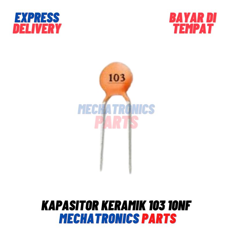 [PAS-9049] CAPASITOR CERAMIC 10 nf KAPASITOR KERAMIK 103 10 nf 50V 50 V CAPASITOR