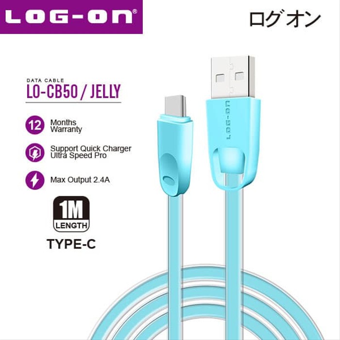 KABEL DATA LOG ON JELLY LOCB50 TYPE C