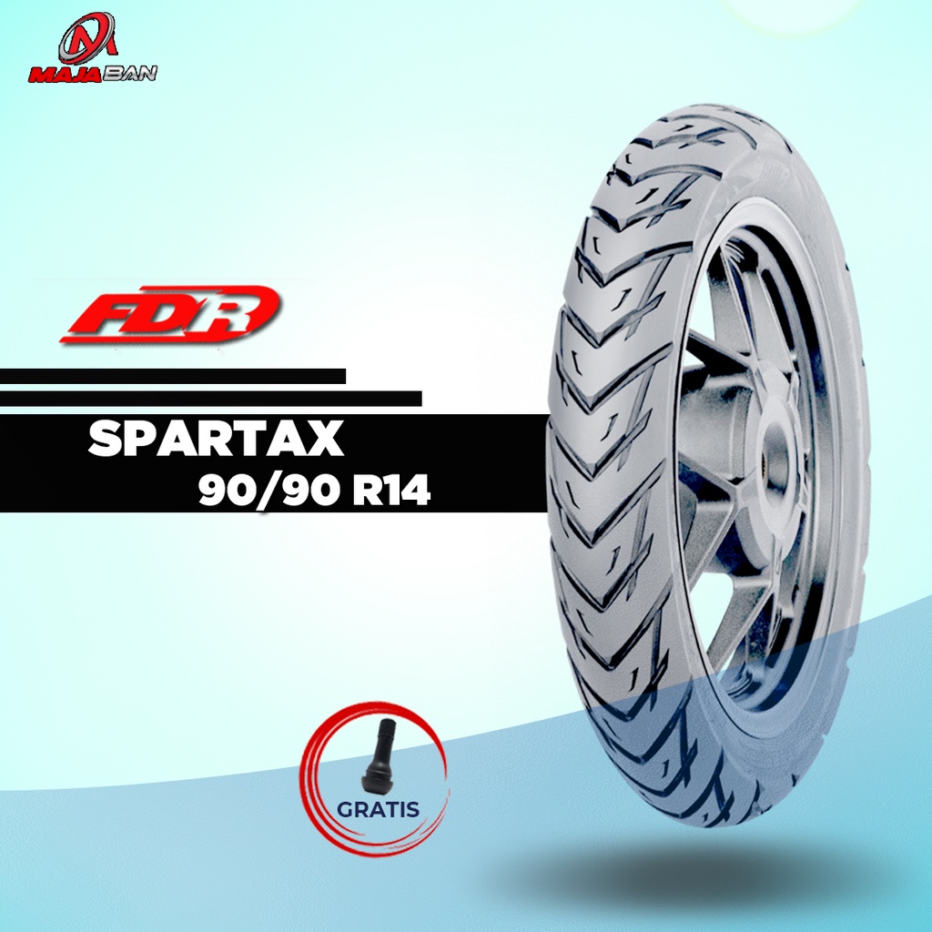 Ban Tubeles Motor Matic //FDR SPARTAX 90/90 Ring 14 BARU